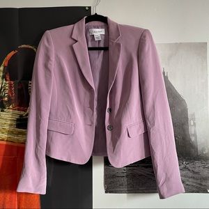 Lilac/purple blazer